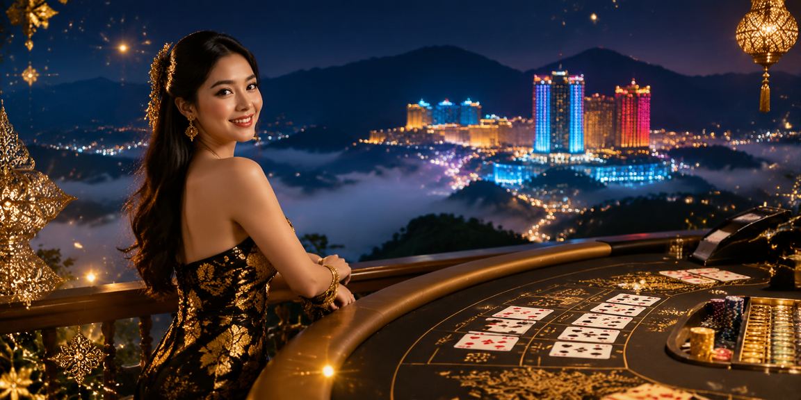 Pemain menikmati permainan baccarat bergaya Melayu di Genting Highlands