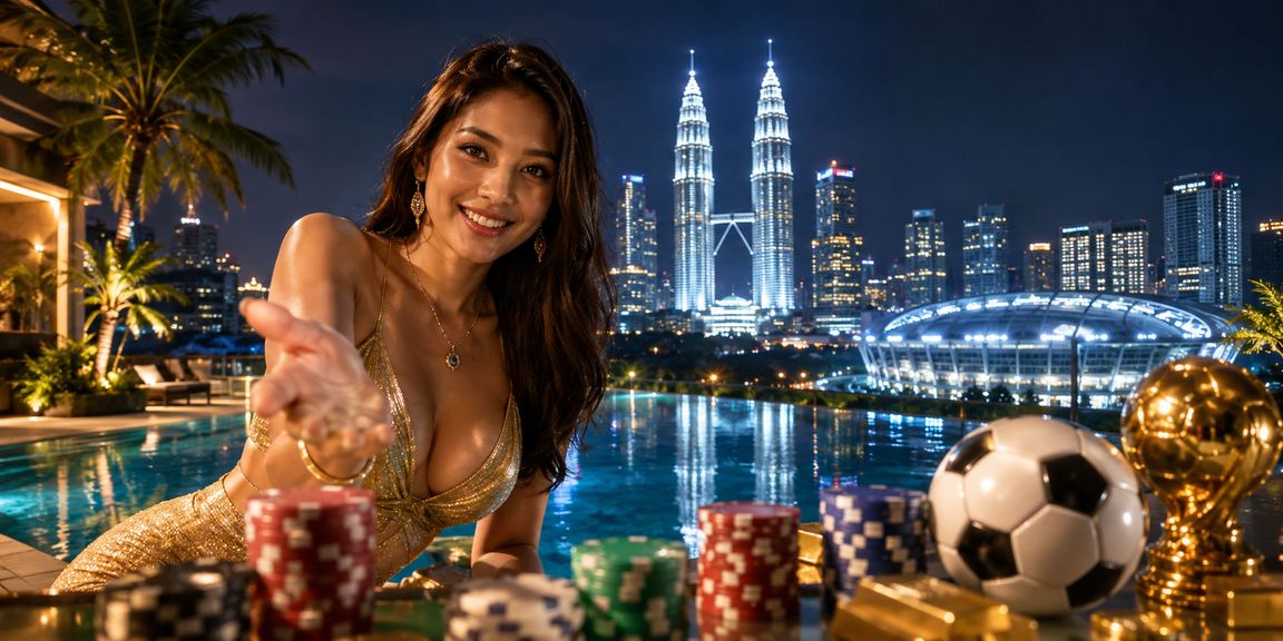 Peminat bola sepak Malaysia menyaksikan perlawanan sambil membuat pertaruhan sukan di Kuala Lumpur