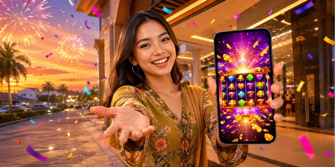 Pemain Malaysia menikmati permainan slot dalam talian dengan antara muka bergaya Melayu